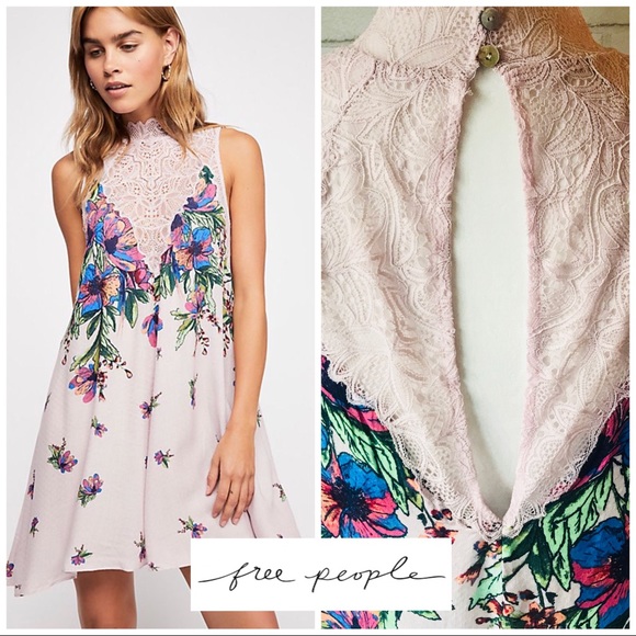 Free People Dresses & Skirts - Free People Martha Printed Slip Dress